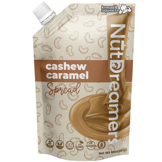 Cashew Caramel Spread – Healthy, Sugar-Free Nut Butter with Clean Ingredients