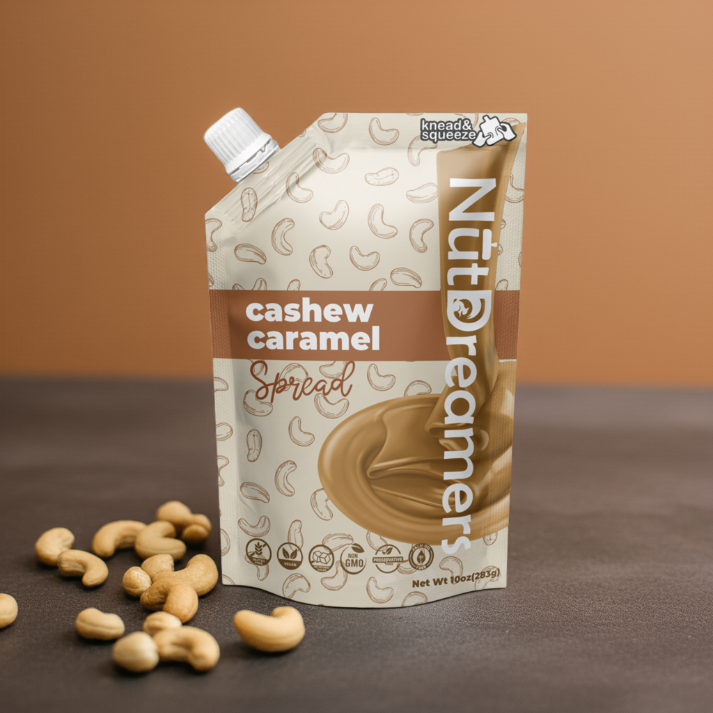 Sweet & Nutty Duo – Chocolate Hazelnut + Cashew Caramel Spread Bundle