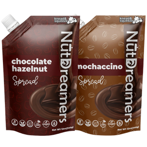 Chocoholic Dream Duo - Nut Dreamers
Vegan Chocolate Spread Duo
No Sugar Added Chocolate & Coffee Spread
Gluten-Free Chocolate & Mocha Spread
Healthy Chocolate Nut Butter Duo
Keto-Friendly Chocolate & Coffee Spreads
Dairy-Free Chocolate & Mocha Butter
Plant-Based Chocolate Duo
Vegan Nut Butter Pair
Sugar-Free Chocolate Snacks
Palm Oil-Free Chocolate Duo