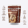 Nut Dreamer Protein Pancake & Waffle Mix packaging with features listed on a white background