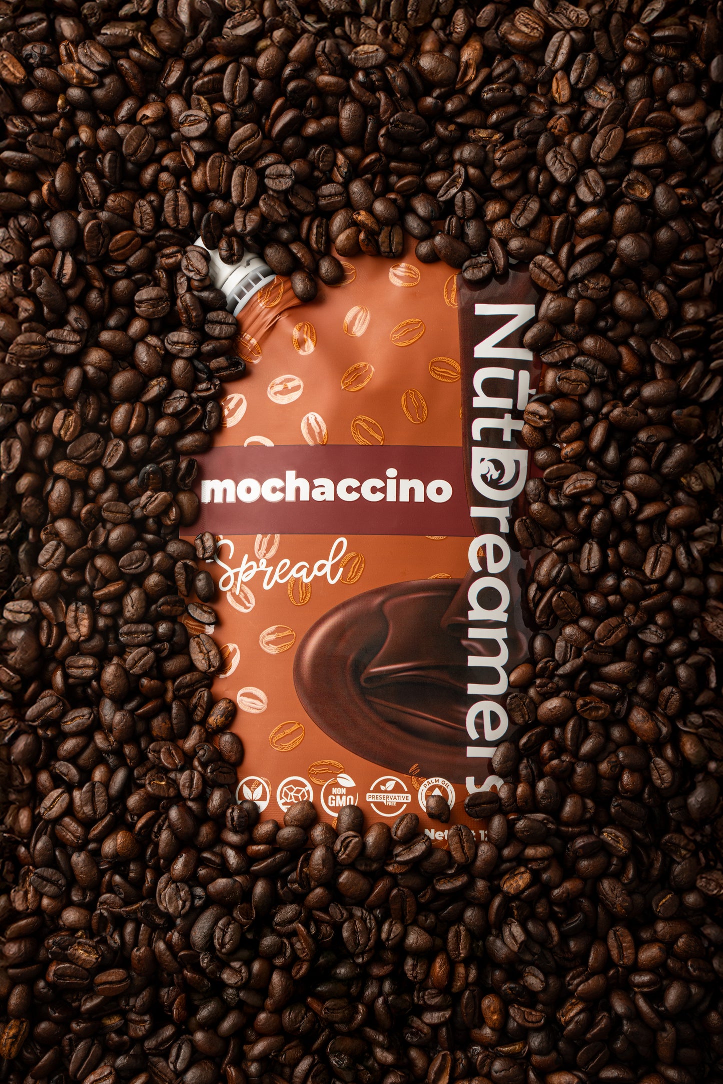 Mochaccino Spread | Coffee & Chocolate Nut Butter – No Sugar Added, Palm Oil Free, Clean Ingredients