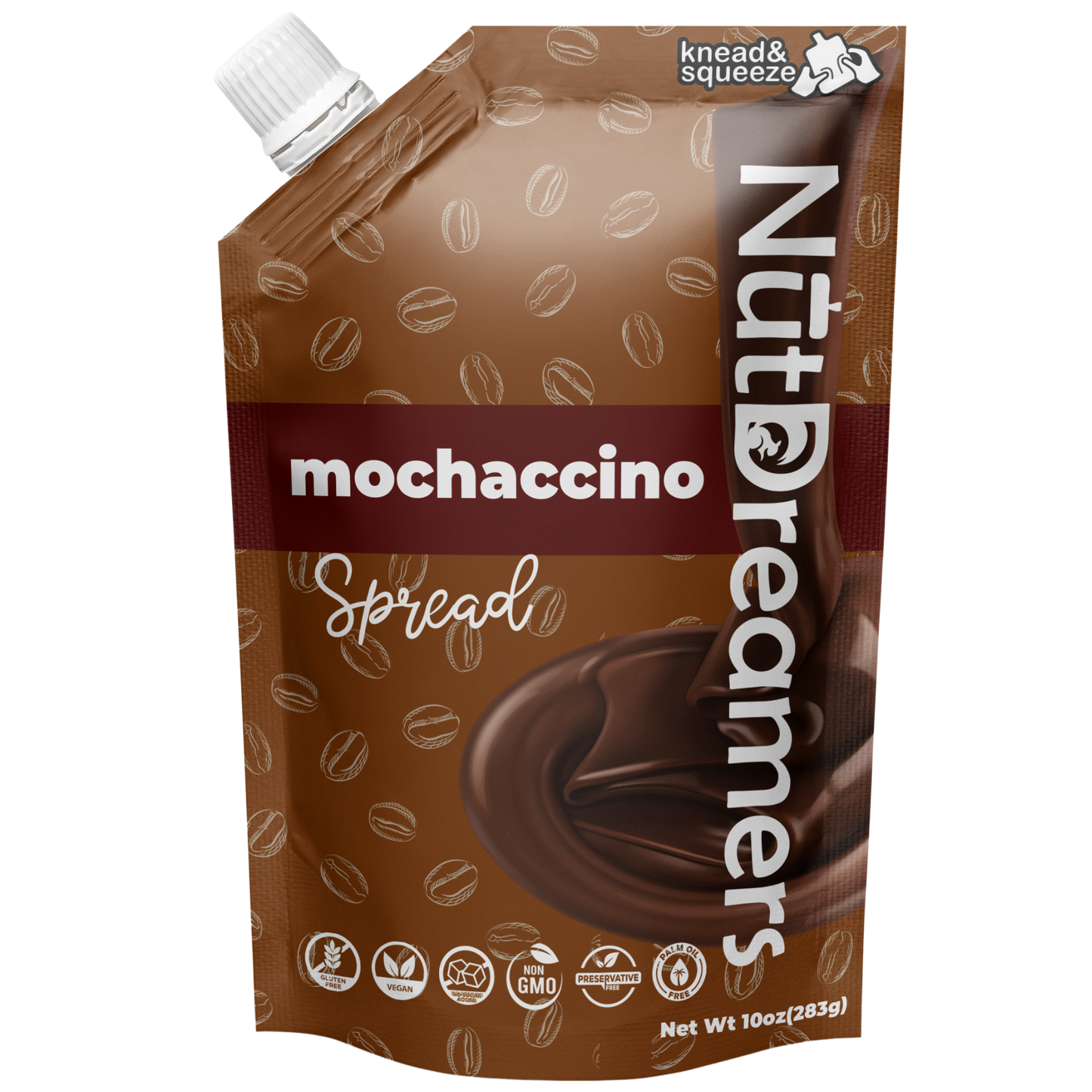 Mochaccino Spread | Coffee & Chocolate Nut Butter – No Sugar Added, Palm Oil Free, Clean Ingredients